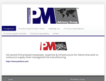 Tablet Screenshot of pmadvisorygroup.com